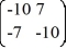Consider the linear system   =   x. The origin is a ________. A)  spiral sink B)  center C)  spiral source D)  nodal sink E)  saddle point F)  degenerate node G)  nodal source