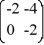 Consider the linear system   =   x. Identify which two of the following are fundamental solution vectors for this system. A)    B)    C)    D)    E)    F)   