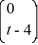 Consider the linear system   =   x. Identify which two of the following are fundamental solution vectors for this system. A)    B)    C)    D)    E)    F)   