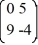 Consider the linear system   =   x. The origin is ________ critical point. A)  a stable B)  an unstable C)  an asymptotically stable