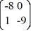 Consider the linear system   =   x. The origin is ________ critical point. A)  a stable B)  an unstable C)  an asymptotically stable