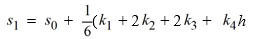  The velocity (measured in meters per second)  of an air-dropped container of food and supplies affixed to a parachute is described by the function v(t)  = 66.8 tanh(0.20t) , t  \ge  2.4, where t is measured in seconds. You are interested in approximating the vertical distance s(t)  traveled by the package by time t = 2.50 seconds.Using a step size of h = 0.10 seconds, compute the vertical distance traveled in the first 2.50 seconds.   K1= ________ A)  66.8 tanh(0.20)  B)  66.8 tanh(0.20 × 2.4)  C)    tanh(0.20 × 2.4)  D)    tanh   E)  66.8 tanh   