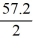  The velocity (measured in meters per second)  of an air-dropped container of food and supplies affixed to a parachute is described by the function v(t)  = 57.2 tanh(0.12t) , t  \ge  3.0, where t is measured in seconds. You are interested in approximating the vertical distance s(t)  traveled by the package by time t = 3.05 seconds.Using a step size of h = 0.05 seconds, compute the vertical distance traveled in the first 3.05 seconds.   A)  57.2 tanh(0.12 × (3.0 + 0.05) )  B)  57.2 tanh   C)    tanh(3.0 + 0.05)  D)  57.2 tanh   E)    tanh   