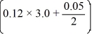  The velocity (measured in meters per second)  of an air-dropped container of food and supplies affixed to a parachute is described by the function v(t)  = 57.2 tanh(0.12t) , t  \ge  3.0, where t is measured in seconds. You are interested in approximating the vertical distance s(t)  traveled by the package by time t = 3.05 seconds.Using a step size of h = 0.05 seconds, compute the vertical distance traveled in the first 3.05 seconds.   A)  57.2 tanh(0.12 × (3.0 + 0.05) )  B)  57.2 tanh   C)    tanh(3.0 + 0.05)  D)  57.2 tanh   E)    tanh   