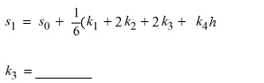  The velocity (measured in meters per second)  of an air-dropped container of food and supplies affixed to a parachute is described by the function v(t)  = 65.6 tanh(0.19t) , t  \ge  3.0, where t is measured in seconds. You are interested in approximating the vertical distance s(t)  traveled by the package by time t = 3.10 seconds.Using a step size of h = 0.10 seconds, compute the vertical distance traveled in the first 3.10 seconds.   A)  65.6 tanh   B)  65.6 tanh   C)    tanh   D)    tanh(3.0 + 0.10)  E)  65.6 tanh(0.19 × (3.0 + 0.10) )  