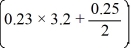  The velocity (measured in meters per second)  of an air-dropped container of food and supplies affixed to a parachute is described by the function v(t)  = 56 tanh(0.23t) , t  \ge  3.2, where t is measured in seconds. You are interested in approximating the vertical distance s(t)  traveled by the package by time t = 3.45 seconds.Using a step size of h = 0.25 seconds, compute the vertical distance traveled in the first 3.45 seconds.   A)  56 tanh(0.23 × (3.2 + 0.25) )  B)  tanh(0.23 × (3.2 + 0.25) )  C)  56 tanh   D)    tanh(0.23 × (3.2+ 0.25) )  E)    tanh   
