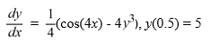 Consider the following initial value problem     The following question pertains to the various computational steps and identifications involved in applying Runge-Kutta's 4th order method to evaluate y(0.7).   