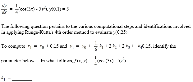 Consider the following initial value problem   A)   B)   C)   D)  