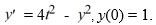  Consider the initial value problem   This question relates to using the Euler method to approximate the solution of this problem at t = 0.5 using a step size of h =   What are the correct values of   A)    t_{1}=\frac{1}{20}, t_{2}=\frac{1}{10}   B)    t_{1}=\frac{0.5}{10}, t_{2}=\frac{0.5}{5}   C)    t_{1}=\frac{0.5}{20}, t_{2}=\frac{0.5}{10}   D)    t_{1}=\frac{1}{10}, t_{2}=\frac{1}{5} 