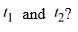  Consider the initial value problem   This question relates to using the Euler method to approximate the solution of this problem at t = 0.5 using a step size of h =   What are the correct values of   A)    t_{1}=\frac{1}{20}, t_{2}=\frac{1}{10}   B)    t_{1}=\frac{0.5}{10}, t_{2}=\frac{0.5}{5}   C)    t_{1}=\frac{0.5}{20}, t_{2}=\frac{0.5}{10}   D)    t_{1}=\frac{1}{10}, t_{2}=\frac{1}{5} 