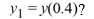  <strong>Consider the initial value problem   This question relates to using the backward Euler method to approximate the solution at t = 0.4, namely = y(0.4), using a step size of h = 0.02. Which of these equations is the result of applying the backward Euler method to solve for    </strong> A)   y_{1}^{2}-y_{1}+25 \times 0.4^{2}=0   B)   0.02 y_{1}^{2}+y_{1}-\left(1+25 \times 0.4^{2} \times 0.02\right)=0   C)   0.02 y_{1}^{2}-y_{1}+\left(1+25 \times 0.4^{2} \times 0.02\right)=0   D)   y_{1}^{2}+y_{1}-25 \times 0.4^{2}=0   <div style=padding-top: 35px>  