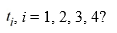  Consider the initial value problem   This question is related to using the predictor-corrector method to estimate the solution y(0.2)  using a step size of h = 0.05. Which of the following is the correct formula for   A)    t_{i}+t_{i-1}=0.05   B)    t_{i}-0.05 t_{i-1}=0   C)    t_{i}-t_{i-1}=0.05   D)    t_{i}=0.05 