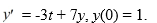  Consider the initial value problem   This question is related to using the predictor-corrector method to estimate the solution y(0.2)  using a step size of h = 0.05. For this problem, you will need these values to carry out the computations:   Which of the following show a portion of the formula for the corrected value of   A)    y_{3}+\frac{9 \times 0.05}{24}\left[0.2 \times(-3) +7 \times\left(y_{3}+\frac{0.05}{24}\left[55\left(-3 \times 0.15+7 y_{3}\right) -59\left(-3 \times 0.10+7 y_{2}\right) +37\left(-3 \times 0.05+7 y_{1}\right) -9 \times 5\right]\right) \right)    B)    y_{3}-\frac{9 \times 0.05}{24}\left(0.2 \times(-3) +7 \times\left(y_{3}+\frac{0.05}{24}\left[55\left(-3 \times 0.15+7 y_{3}\right) -59\left(-3 \times 0.10+7 y_{2}\right) +37\left(-3 \times 0.05+7 y_{1}\right) -9 \times 5\right]\right) \right)    C)    y_{3}+\frac{37 \times 0.05}{24}\left(7 \times\left(y_{3}+\frac{0.05}{24}\left[55\left(-3 \times 0.15+7 y_{3}\right) -59\left(-3 \times 0.10+7 y_{2}\right) +37\left(-3 \times 0.05+7 y_{1}\right) -9 \times 5\right]\right) \right)    D)    y_{3}-\frac{37 \times 0.05}{24}\left(7 \times\left(y_{3}+\frac{0.05}{24}\left[55\left(-3 \times 0.15+7 y_{3}\right) -59\left(-3 \times 0.10+7 y_{2}\right) +37\left(-3 \times 0.05+7 y_{1}\right) -9 \times 5\right]\right) \right)  
