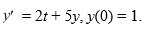  Consider the initial value problem   This question is related to using the predictor-corrector method to estimate the solution y(0.2)  using a step size of h = 0.05. For this problem, you will need these values to carry out the computations:   To use the corrector formula, you need f<sub>4</sub> . Which of the following is the correct expression for f<sub>4</sub> A)    0.2 \times 2-5 \times\left(y_{3}+\frac{0.05}{24}\left[55\left(2 \times 0.15+5 y_{3}\right) -59\left(2 \times 0.10+5 y_{2}\right) +37\left(2 \times 0.05+5 y_{1}\right) -9 \times 5\right]\right]   B)    5 \times\left(y_{3}+\frac{0.05}{24}\left[55\left(2 \times 0.15+5 y_{3}\right) -59\left(2 \times 0.10+5 y_{2}\right) +37\left(2 \times 0.05+5 y_{1}\right) -9 \times 5\right]\right)    C)    0.2 \times 2+5 \times\left(y_{3}+\frac{0.05}{24}\left[55\left(2 \times 0.15+5 y_{3}\right) -59\left(2 \times 0.10+5 y_{2}\right) +37\left(2 \times 0.05+5 y_{1}\right) -9 \times 5\right]\right]   D)    -5 \times\left(y_{3}+\frac{0.05}{24}\left[55\left(2 \times 0.15+5 y_{3}\right) -59\left(2 \times 0.10+5 y_{2}\right) +37\left(2 \times 0.05+5 y_{1}\right) -9 \times 5\right]\right] 