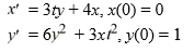 <strong>Consider the system of initial value problems given by   This problem can be expressed using matrix notation as   Where   When using the Euler method with h = 0.05, what are the values of   when using the Euler method?</strong> A)  B)  C)  D)  <div style=padding-top: 35px> 