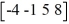 Consider these matrices: D =   E =    Compute  