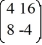 Consider the first-order homogeneous system of linear differential equations     =   x Determine the eigenvalue-eigenvector pairs of this system.