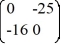  Consider the first-order homogeneous system of linear differential equations   =   x Which of these is the genreal solution of the system? Here,   and   are arbitrary real constants. A)    \mathbf{x}(t) =C_{1}\left(\begin{array}{l}-25 \\ -16\end{array}\right)  e^{-25 t}+C_{2}\left(\begin{array}{l}16 \\ -25\end{array}\right)  e^{-16 t}   B)    \mathbf{x}(t) =C_{1}\left(\begin{array}{l}-16 \\ -25\end{array}\right)  e^{25 t}+C_{2}\left(\begin{array}{c}16 \\ -25\end{array}\right)  e^{-16 t}   C)    \mathbf{x}(t) =C_{1}\left(\begin{array}{l}5 \mathrm{i} \\ 4 \mathrm{i}\end{array}\right)  e^{20 t}+C_{2}\left(\begin{array}{c}-5 \mathrm{i} \\ 4 \mathrm{i}\end{array}\right)  e^{-20 t}   D)    \mathbf{x}(t) =C_{1}\left(\begin{array}{l}-16 \\ -25\end{array}\right)  e^{25 t}+C_{2}\left(\begin{array}{c}16 \\ -25\end{array}\right)  e^{16 t}   E)    \mathbf{x}(t) =C_{1}\left(\begin{array}{l}5 \mathrm{i} \\ 4 \mathrm{i}\end{array}\right)  e^{-20 t}+C_{2}\left(\begin{array}{c}-5 \mathrm{i} \\ 4 \mathrm{i}\end{array}\right)  e^{20 t} 