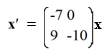 Consider the first-order homogeneous system of linear differential equations     The origin is a node.