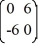  Consider the first-order homogeneous system of linear differential equations   =   x Which of these is a fundamental set of solutions for this system? A)    \left\{\begin{array}{ll}-\sin (6 t)  & \cos (6 t)  \\ \cos (6 t)  & \sin (6 t) \end{array}\right\}   B)    \left\{\begin{array}{ll}\sin (6 t)  & -\cos (6 t)  \\ \cos (6 t)  & \sin (6 t) \end{array}\right\}   C)    \left\{\begin{array}{ll}\sin (36 t)  & -\cos (36 t)  \\ \cos (36 t)  & \sin (36 t) \end{array}\right\}   D)    \left\{\begin{array}{ll}e^{6 t} & -e^{-6 t} \\ e^{6 t} & e^{-6 t}\end{array}\right\}   E)    \left\{\begin{array}{ll}e^{6 t} & e^{-6 t} \\ -e^{6 t}, & e^{-6 t}\end{array}\right\} 
