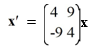  Consider the first-order homogeneous system of linear differential equations      All solution trajectories spiral towards the origin as t  \rightarrow\infty . 