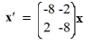  Consider the first-order homogeneous system of linear differential equations    What is the general solution of this system? Here,   and   are arbitrary real constants. A)    \mathbf{x}(t) =C_{1} e^{-2 t}\left[\begin{array}{l}\sin (-8 t)  \\ \cos (-8 t) \end{array}\right) +C_{2} e^{-2 t}\left[\begin{array}{l}-\cos (-8 t)  \\ \sin (-8 t) \end{array}\right)    B)    \mathbf{x}(t) =C_{1} e^{8 t}\left(\begin{array}{l}\sin (2 t)  \\ \cos (2 t) \end{array}\right) +C_{2} e^{8 t}\left(\begin{array}{l}-\cos (2 t)  \\ \sin (2 t) \end{array}\right)    C)   \mathbf{x}(t) =C_{1} e^{-8 t}\left[\begin{array}{l}\sin (2 t)  \\ \cos (2 t) \end{array}\right]+C_{2} e^{-8 t}\left[\begin{array}{l}-\cos (2 t)  \\ \sin (2 t) \end{array}\right)    D)    \mathbf{x}(t) =C_{1} e^{2 t}\left(\begin{array}{l}\sin (-8 t)  \\ \cos (-8 t) \end{array}\right) +C_{2} e^{2 t}\left[\begin{array}{l}-\cos (-8 t)  \\ \sin (-8 t) \end{array}\right)  