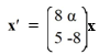 Consider the first-order homogeneous system of linear differential equations ‪    (i) For what real values of α does this system have complex eigenvalues? (ii) What do the solution trajectories look like for the values of α found in part (i)?