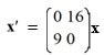  Consider the first-order homogeneous system of linear differential equations    Which of these is the fundamental matrix   (t)  for this system? A)    \psi(t) =\left(\begin{array}{l}4 e^{12 t}-4 e^{-12 t} \\ 3 e^{12 t}-3 e^{-12 t}\end{array}\right)    B)    \Psi(t) =\left(\begin{array}{l}4 e^{12 t}-4 e^{-12 t} \\ 3 e^{12 t} 3 e^{-12 t}\end{array}\right)    C)    \psi(t) =\left(\begin{array}{ll}9 e^{-16 t} & -9 e^{9 t} \\ 16 e^{-16 t} & 16 e^{9 t}\end{array}\right)    D)    \psi(t) =\left(\begin{array}{ll}9 e^{-16 t} & 9 e^{9 t} \\ -16 e^{-16 t} & 16 e^{9 t}\end{array}\right)  
