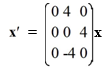 Consider the first-order homogeneous system of linear differential equations    Which of these is the fundamental matrix   (t)  for this system? A)   B)   C)   D)  