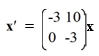 Consider the first-order homogeneous system of linear differential equations   Given a fundamental matrix   (t)  for the system, which of these is the general solution of this system? Here,   is an arbitrary constant vector. A)  x(t)  =   (t) C B)  x(t)  =   (t)  + C C)  x(t)  =   <sup>-1</sup>(t) C D)  x(t)  =   (0) C