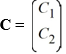 Consider the first-order homogeneous system of linear differential equations   Given a fundamental matrix   (t)  for the system, which of these is the general solution of this system? Here,   is an arbitrary constant vector. A)  x(t)  =   (t) C B)  x(t)  =   (t)  + C C)  x(t)  =   <sup>-1</sup>(t) C D)  x(t)  =   (0) C