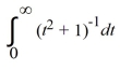 The integral   converges.