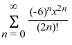 <strong>What is the Taylor series expansion for f(x) = sin(6x) about x = 0?</strong> A)   B)   C)   D)   <div style=padding-top: 35px> 