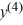 Consider the fourth-order differential equation   - 16y = 0. The general solution of this equation can be   . are arbitrary real constants.