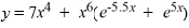 What is the least order of a homogeneous differential equation with constant coefficients for which   is a solution?