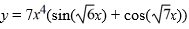 What is the least order of a homogeneous differential equation with constant coefficients for which   is a solution?