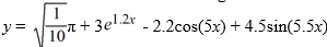 What is the least order of a homogeneous differential equation with constant coefficients for which   is a solution?