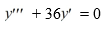 Consider the following third-order nonhomogeneous differential equation:     Find three functions Y<sub>1</sub> , Y<sub>1</sub> and Y<sub>1</sub> that form a fundamental set and are such that the general solution of the corresponding homogeneous equation   is given by   are arbitrary real constants. Y<sub>1</sub> = ________, Y<sub>2</sub> = ________, Y<sub>3</sub> = ________