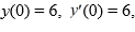 <strong>Consider the second-order homogeneous differential equation If the differential equation is equipped with the initial conditions what is the solution of the resulting initial value problem?</strong> A) y=9 e^{2 t}-3 e^{4 t} B) y=6 e^{2 t}+6 e^{4 t} C) y=-9 e^{-2 t}-3 e^{-4 t} D) y=6 e^{-2 t}+6 e^{-4 t}