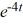 <strong>Compute the Wronskian of the pair of functions </strong> A) -2 B) -6 C) -8 D) -6 E) -8