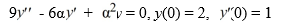 <strong>Consider this initial value problem: For what values of \alpha does the solution tend to 0 as t \rightarrow \infty ?</strong> A) all real numbers B) all nonzero real numbers C) all positive real numbers D) all negative real numbers