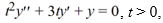 Use the method of reduction of order to find a second solution of the differential equation using the fact that y<sub>1</sub> = t<sup>-1</sup> is a solution. is a solution.