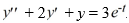 Consider the nonhomogeneous differential equation   Assume that   is a particular solution of this differential equation. Use variation of parameters to determine u<sub>1</sub> (t) and u<sub>2</sub> (t). u<sub>1</sub> (t) = ________ u<sub>2</sub>(t) = ________