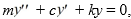 Suppose a 160-lb object stretches a spring 3 feet while in equilibrium, and a dashpot provides a damping force of 3 lbs for every foot per second of velocity. The form of the equation of unforced motion of the object in such a spring-mass system is   where m is the mass of the object, c is the damping constant, and k is the spring constant. Assume that the spring starts at a height of 1/2 feet below the horizontal with an upward velocity of - 3 feet per second. After how many seconds does the object pass through the equilibrium position for the first time? Round your answer to the nearest hundredth of a second.
