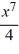<strong>Find the general solution of the differential equation x - 2y = , x > 0.</strong> A) y = 4 + C B) y = 4 + C C) y = + C D) y = + C