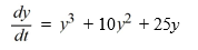 <strong>Consider the autonomous differential equation Which of these is an equilibrium solution of this differential equation? Select all that apply.</strong> A) y = -5 B) y = 5 C) y = 0 D) y = -10 E) y = 10