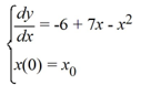 <strong>A model of a fishery which grows logistically and is harvested at a constant rate is given by Which of these is an equilibrium solution of this differential equation? Select all that apply.</strong> A) y = 0 B) y = -1 C) y = 6 D) y = 1 E) y = -6