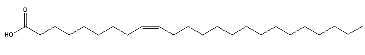 Considering the characteristics of common fatty acids found in animals described in the text, which of the structures shown below would you consider the rarest fatty acid if found in animals? A) B) C) D) E) All structures would be equally rare.