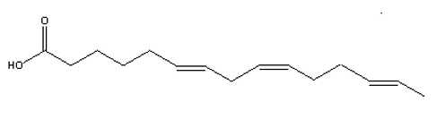 Considering the characteristics of common fatty acids found in animals described in the text, which of the structures shown below would you consider the rarest fatty acid if found in animals? A) B) C) D) E) All structures would be equally rare.