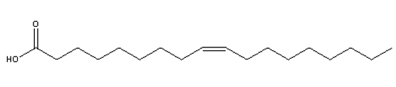 Considering the characteristics of common fatty acids found in animals described in the text, which of the structures shown below would you consider the rarest fatty acid if found in animals? A) B) C) D) E) All structures would be equally rare.